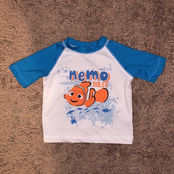 Disney Other - Disney Finding Nemo Baby Rashguard Top